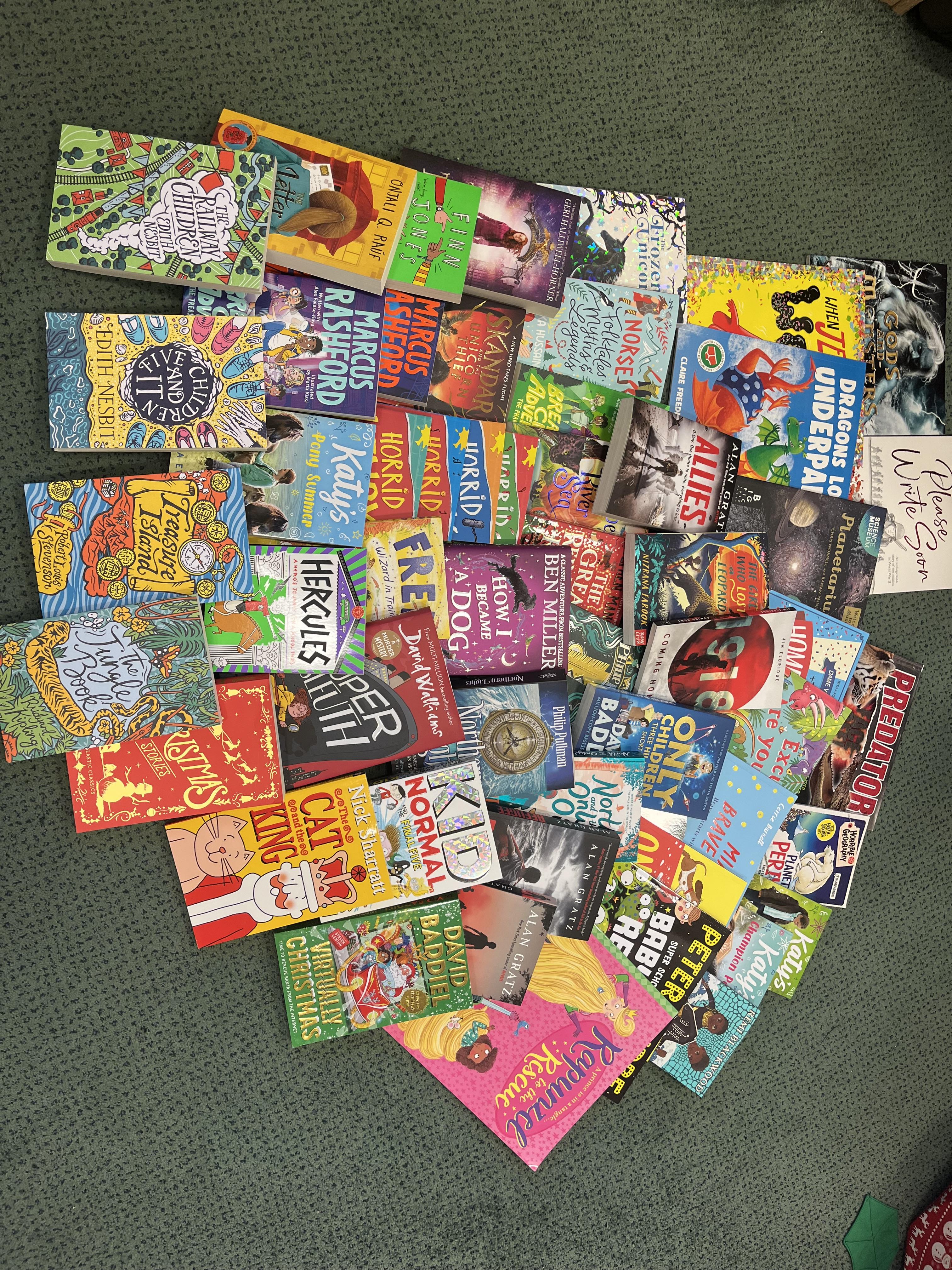Thank you to everyone who purchased a book from December's Book Fair.d